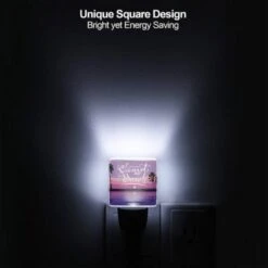 Night Light Set Of 2, A Sunset Beach Sign With A Moon In The Background. -Acrylic Night Light Shop 7e458a3cba8978946800beda3ef2ef21b8950a02