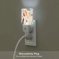 Night Light Set Of 2, A Collection Of Leaves And Flowers In Various Colors. -Acrylic Night Light Shop 7e9c0fbe1f9fee435916be506d3857939f2b0b33