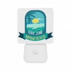 Night Light Set Of 2, A Logo For Miami Beach With A Sun And Palm Trees. 8 Night Light Set Of 2, A Logo For Miami Beach With A Sun And Palm Trees. -Acrylic Night Light Shop 7ebca2dd4c303f93db5322a8dca2f5caf12cd54c
