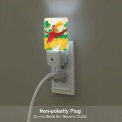 Night Light Set Of 2, A Red Bird With A Yellow Beak Is Flying In The Air. -Acrylic Night Light Shop 7ef49bc4a1cf6e883d74872f667433cd8f501eb5