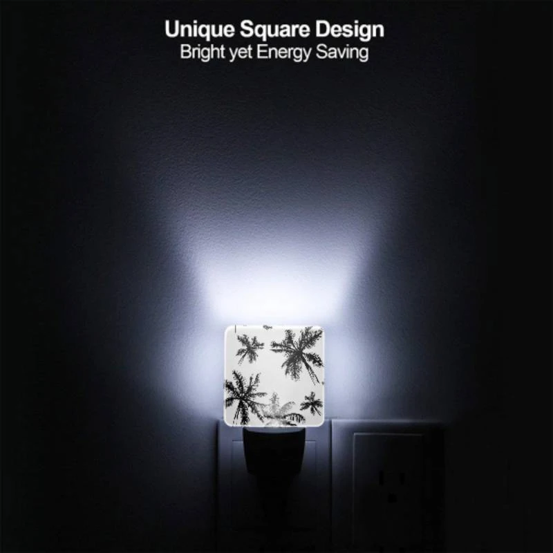 Night Light, A black and white image of palm trees. Night Light, A Black And White Image Of Palm Trees. -Acrylic Night Light Shop 7f6dd53175c6b92b03f96b173943da722d0d0a90