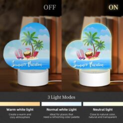 Love Acrylic Night Light, A Cartoon Of A Beach With A Palm Tree -Acrylic Night Light Shop 7fcd7717a8e10668308315df246af1b59b316eca