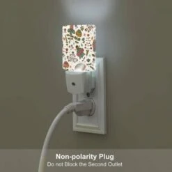 Night Light Set Of 2, A Colorful Floral Pattern With A Variety Of Flowers And Leaves. 4 Night Light Set Of 2, A Colorful Floral Pattern With A Variety Of Flowers And Leaves. -Acrylic Night Light Shop 804d4bac1ad6e5e0a2df8460faa899b39f0fecb7