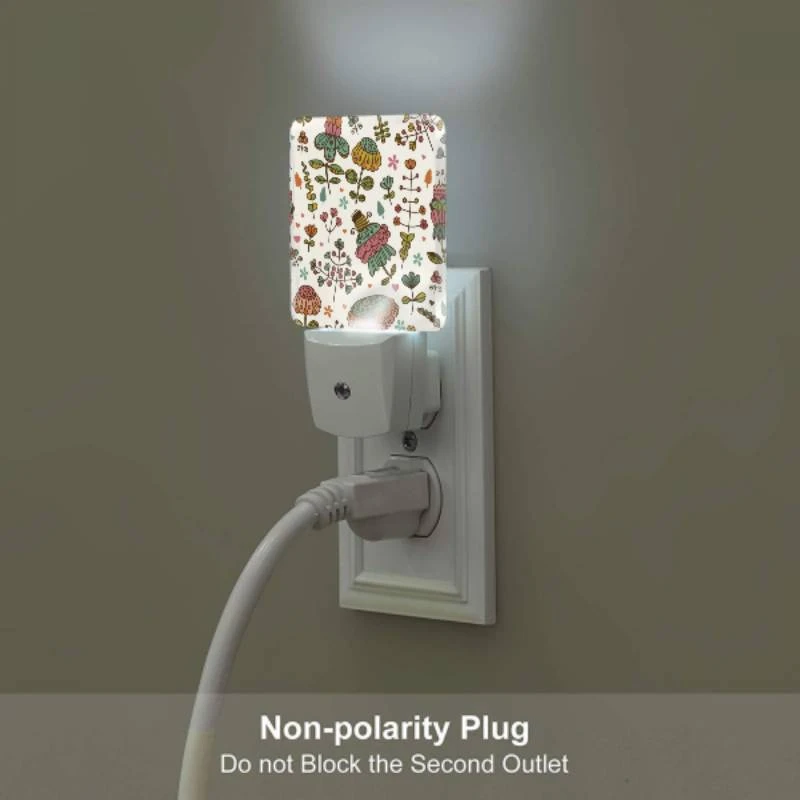 Night Light Set of 2, A colorful floral pattern with a variety of flowers and leaves. Night Light Set Of 2, A Colorful Floral Pattern With A Variety Of Flowers And Leaves. -Acrylic Night Light Shop 804d4bac1ad6e5e0a2df8460faa899b39f0fecb7