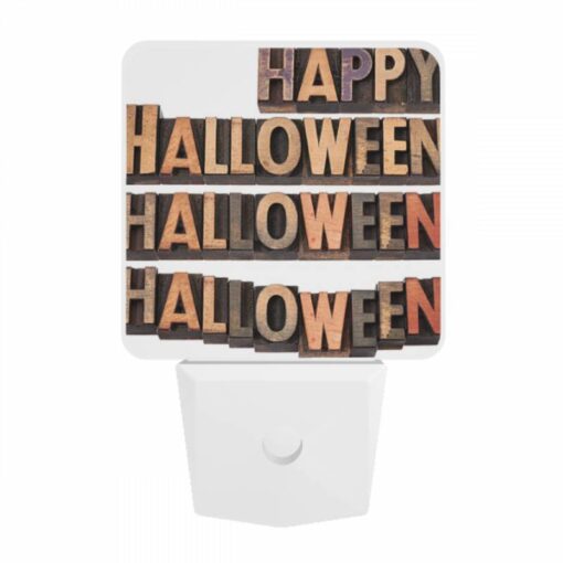 Night Light, A Wooden Sign That Says "Happy Halloween" On It. -Acrylic Night Light Shop 806fa4e325bda8ab1c9f97d9739a77116849c18a