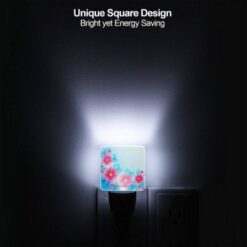 Night Light, A Blue And Pink Flower Arrangement. -Acrylic Night Light Shop 80809312ccc0a3775e0ae39c5bf821843d69f887