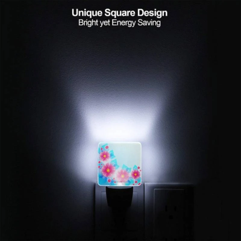 Night Light, A blue and pink flower arrangement. Night Light, A Blue And Pink Flower Arrangement. -Acrylic Night Light Shop 80809312ccc0a3775e0ae39c5bf821843d69f887