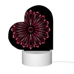 Love Acrylic Night Light, A Pink And Purple Flower With A Black Background. -Acrylic Night Light Shop 813eb184c07dd17dfc4e24f13b6881e30d77ce21