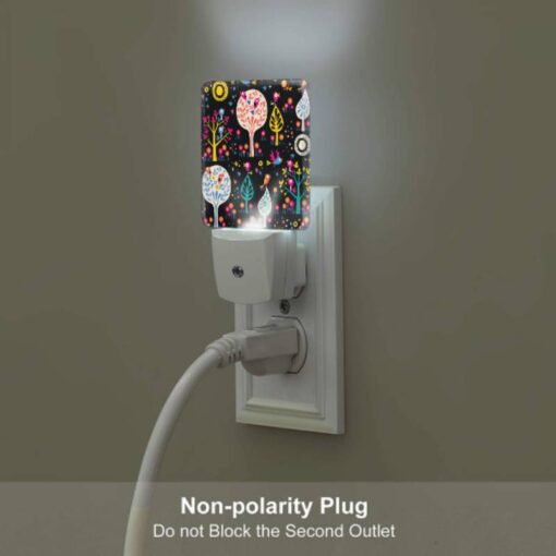 Night Light Set Of 2, A Colorful Tree With Birds Sitting On It. -Acrylic Night Light Shop 8175f72bd4c7ae655d1d4556321d67dbbb0820a8