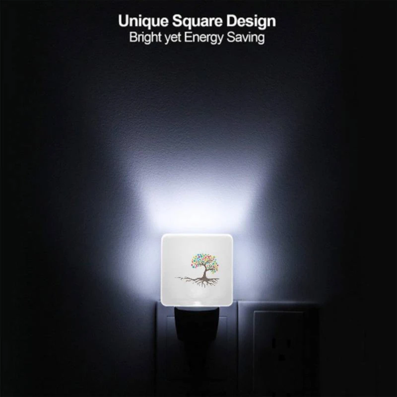 Night Light Set of 2, A tree with many colors on it. Night Light Set Of 2, A Tree With Many Colors On It. -Acrylic Night Light Shop 83c2abb6aed637a7a2bd505c4111dc73e85202b1