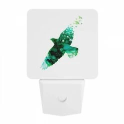 Night Light, A Green And Blue Bird Flying With A Flock Of Birds. -Acrylic Night Light Shop 84d5f1e51aa2efd5efb708679805b3a96ca825fe