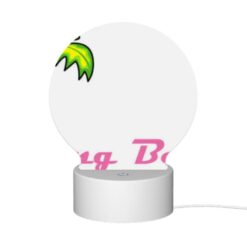 Round Acrylic Night Light, A Picture Of A Palm Tree With The Words "Long Beach" Written Underneath It. -Acrylic Night Light Shop 85d66775b85c0936465747bd3348686a9c20dfde