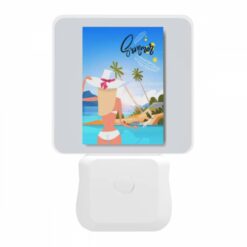 Night Light, A Woman Wearing A Hat And Bikini Is Standing On A Beach. -Acrylic Night Light Shop 8690ab4bddc095f4d095de6d56dbebf6ca444514
