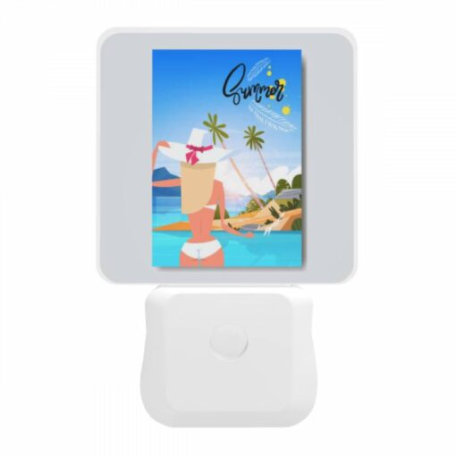 Night Light, A Woman Wearing A Hat And Bikini Is Standing On A Beach. -Acrylic Night Light Shop 8690ab4bddc095f4d095de6d56dbebf6ca444514