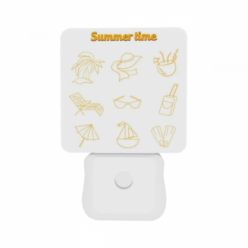 Night Light Set of 2, A collection of summer time icons. Night Light Set Of 2, A Collection Of Summer Time Icons. -Acrylic Night Light Shop 86b42a19e003f027944a51bdd35a9437ff8848b6