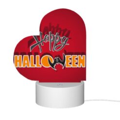 Love Acrylic Night Light, A Red Background With The Words "Happy Halloween" Written In White. -Acrylic Night Light Shop 86cc779fb68f38045326391723a5b913a1204f75