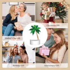 Round Acrylic Night Light, A Green And Brown Palm Tree With A Brown Trunk. 7 Round Acrylic Night Light, A Green And Brown Palm Tree With A Brown Trunk. -Acrylic Night Light Shop 86f7378fd12246f67393466ea699161847f5cad9