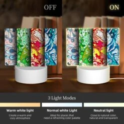 Rectangular Acrylic Night Light, Three Colorful Designs Are Displayed On A Row Of Paper. 2 Rectangular Acrylic Night Light, Three Colorful Designs Are Displayed On A Row Of Paper. -Acrylic Night Light Shop 87665817a3538344b5f1f14f7e1d7da3cef05ecc