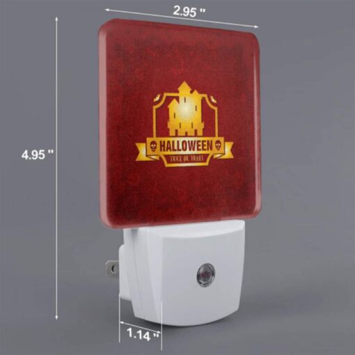 Night Light Set Of 2, A Halloween Logo With A House And A Skeleton. -Acrylic Night Light Shop 87cdee1c1b2c17651eaf5c05b453b8a459e8c5e7