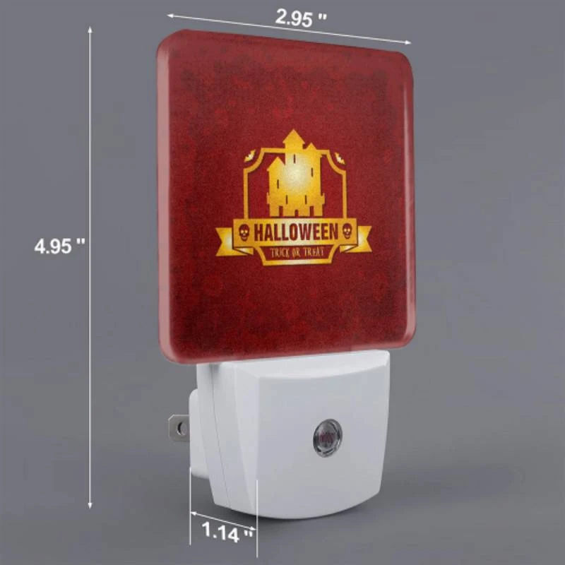 Night Light Set of 2, A Halloween logo with a house and a skeleton. Night Light Set Of 2, A Halloween Logo With A House And A Skeleton. -Acrylic Night Light Shop 87cdee1c1b2c17651eaf5c05b453b8a459e8c5e7