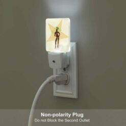 Night Light, A Woman In A Bikini Is Standing In Front Of A Star. -Acrylic Night Light Shop 884a7650cb3df49326b245541f8a63bd1da46c0e
