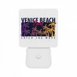Night Light Set Of 2, A Surfboard With A Picture Of A Beach And The Words "Catch The Wave" On It. -Acrylic Night Light Shop 885cb0df067d225a2f0ac7998ed6ded2f3c5f8c5