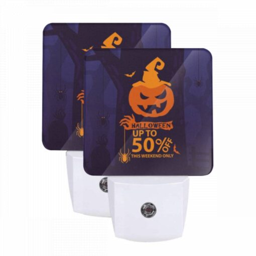 Night Light Set Of 2, A Halloween Advertisement With A 50% Discount. -Acrylic Night Light Shop 88902540bdb16457d103e37aa0b55eaae86ef02d