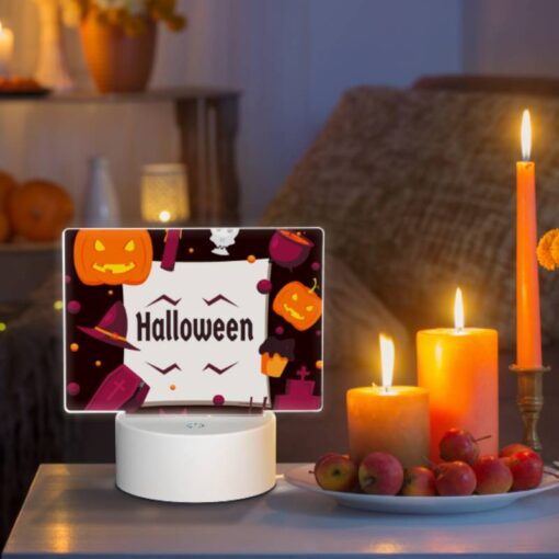 Rectangular Acrylic Night Light, Halloween Is A Time For Fun And Spooky Decorations. -Acrylic Night Light Shop 895ddf7c5f79297f23393c65cab503fe9739fd14
