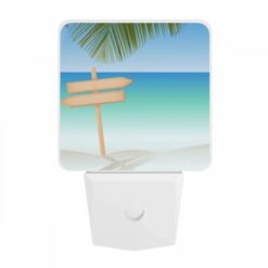 Night Light, A Wooden Sign Pointing To The Ocean. -Acrylic Night Light Shop 89b02e5c2c4f7c6454a61bb2492b776061df99e8