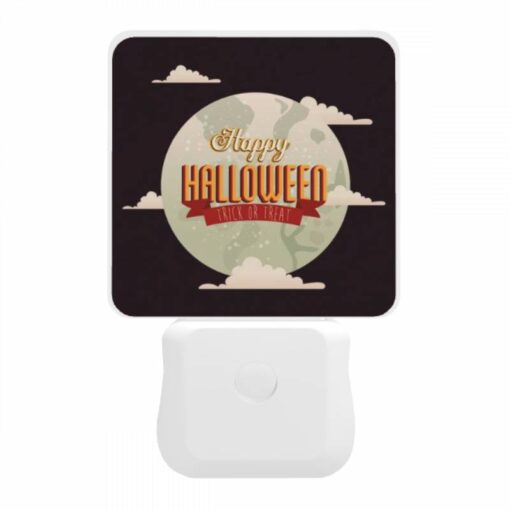 Night Light, A Happy Halloween Sign With A Moon And A Trick Or Treat Message. -Acrylic Night Light Shop 89ddbff2403121cf191e19f40c4160bb1977a8dd