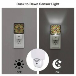 Night Light Set Of 2, A Colorful Flower With Green -Acrylic Night Light Shop 8a1fa5165a7a695764ab685e68916f44b1fed92b