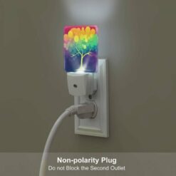 Night Light Set Of 2, A Colorful Tree With A Yellow -Acrylic Night Light Shop 8b7af133aa51c9da36fc05f2b02a7832fd170bdd