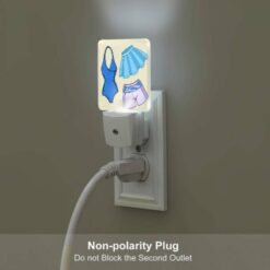 Night Light Set Of 2, A Blue And Purple Bathing Suit With A Blue Skirt And A Blue Top. -Acrylic Night Light Shop 8b8dff3cb4b0a5d0957d77a8549ff235d9adf4c1
