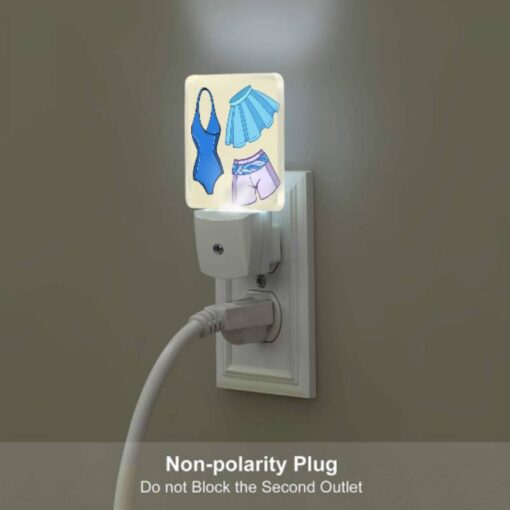 Night Light Set Of 2, A Blue And Purple Bathing Suit With A Blue Skirt And A Blue Top. -Acrylic Night Light Shop 8b8dff3cb4b0a5d0957d77a8549ff235d9adf4c1