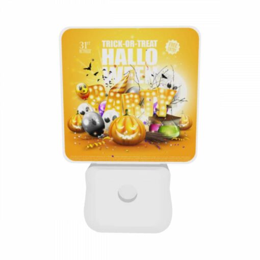 Night Light Set Of 2, A Poster Advertising A Halloween Party. -Acrylic Night Light Shop 8bde88011c94ebbedd9271ad71fb636984a897c5