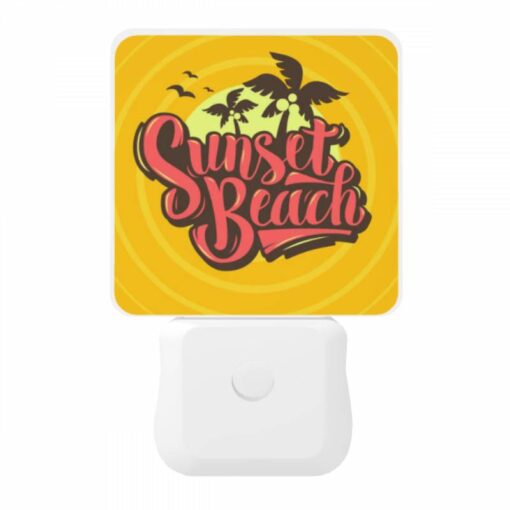 Night Light, A Sunset Beach Logo With A Palm Tree. -Acrylic Night Light Shop 8cf033765534179d42973aae167f1ef92fce9bb1