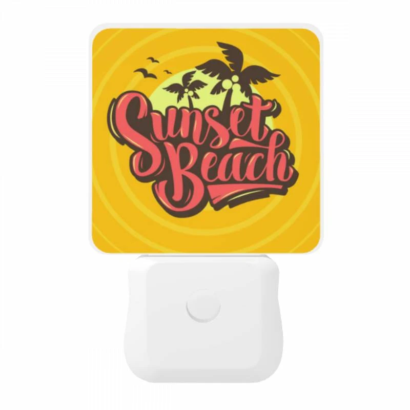Night Light, A sunset beach logo with a palm tree. Night Light, A Sunset Beach Logo With A Palm Tree. -Acrylic Night Light Shop 8cf033765534179d42973aae167f1ef92fce9bb1