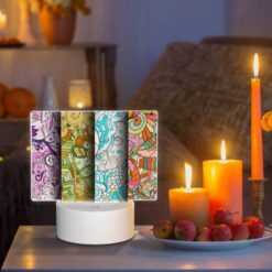 Rectangular Acrylic Night Light, Three Colorful Designs Are Displayed On A Wall. -Acrylic Night Light Shop 8d0460d2c159ce4e5f48b03bdd76dc4f147e4c1b