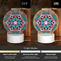 Round Acrylic Night Light, A Colorful 2 Round Acrylic Night Light, A Colorful -Acrylic Night Light Shop 8d12aeef41fcffe19fc37fc33370a257f21be504