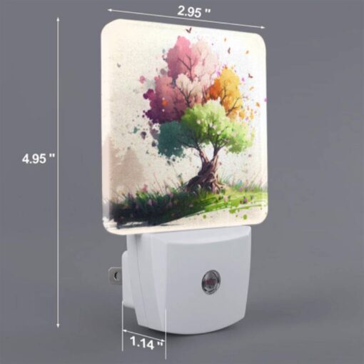 Night Light, A Tree With A Trunk And Roots Is Surrounded By Colorful Butterflies. -Acrylic Night Light Shop 8d6d5d4d99d9fe60e5890ecbc4602cd4ac130426