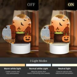Love Acrylic Night Light, A Halloween Poster With A Cat -Acrylic Night Light Shop 8f200ad16bbd30e53e2016e5e4c601f307191371
