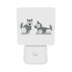 Night Light Set Of 2, Two Dogs Standing Next To Each Other. -Acrylic Night Light Shop 901aa0a2084bd6e912d09bece962d041cb9109e3