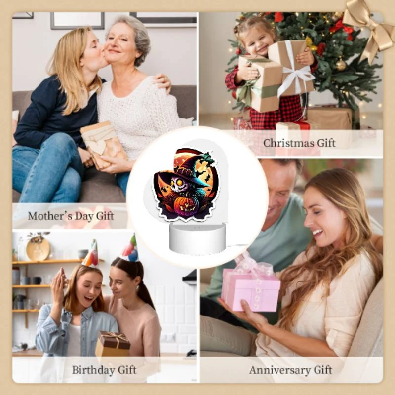 Love Acrylic Night Light, A sticker of a witch with a pumpkin on her head. Love Acrylic Night Light, A Sticker Of A Witch With A Pumpkin On Her Head. -Acrylic Night Light Shop 9167d53f2f56e4bd6c722ec760e1f2db00ddb0fa