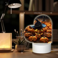 Love Acrylic Night Light, A Witch's Hat Is On Top Of A Pumpkin. -Acrylic Night Light Shop 91cd85a0ab5b75de36022c9fa72ed5865d02ad56