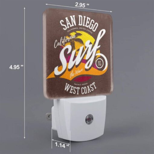 Night Light, A Surfboard Logo For San Diego -Acrylic Night Light Shop 923518f7c3edba2033ccc26fdca86a31e7603cac