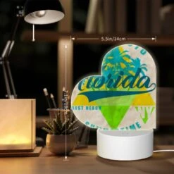 Love Acrylic Night Light, A Poster Advertising Florida As The Best Beach. -Acrylic Night Light Shop 92bd9661e8f2c0a82c15e7e43cc6f1634f8fff16