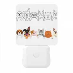 Night Light, A Row Of Different Colored Dogs And Cats. 8 Night Light, A Row Of Different Colored Dogs And Cats. -Acrylic Night Light Shop 9322e21a83e066dbcf92b7060da6551c00831bcf