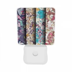 Night Light Set Of 2, Three Colorful Books With Different Designs On The Cover. -Acrylic Night Light Shop 939f33f9aa6c1203fc6d6a7ed894a00ef7838af0