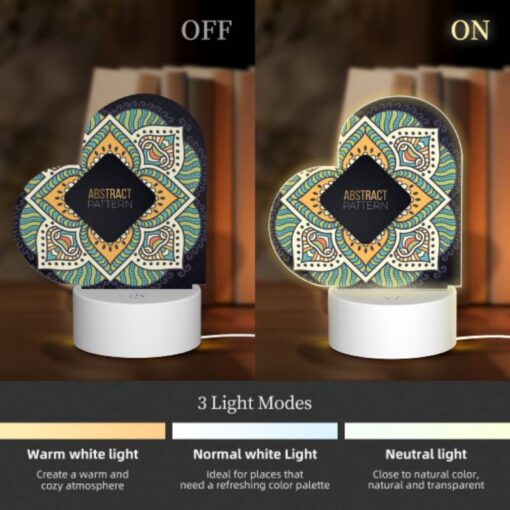 Love Acrylic Night Light, A Colorful Abstract Pattern. -Acrylic Night Light Shop 93a3974889e48f0b081a57bec014ba6b8012088b