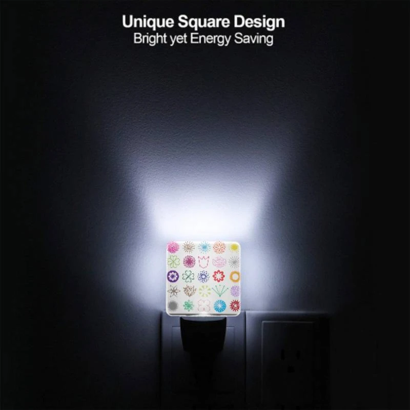 Night Light Set of 2, A collection of flower icons in various colors. Night Light Set Of 2, A Collection Of Flower Icons In Various Colors. -Acrylic Night Light Shop 953a19b8330c8fd50fc068e0170206c17283f840